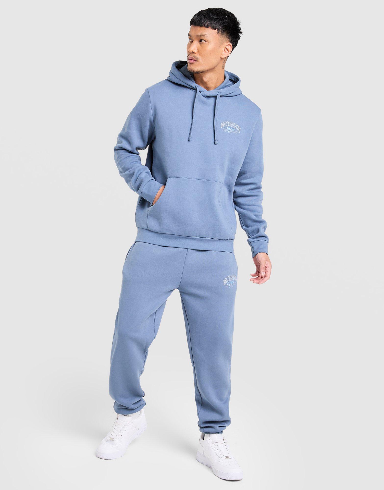 Чоловічі кофти MCKENZIE КОФТА З КАПЮШОНОМ SCRIPT OH HD MCKTM16902950 Блакитний