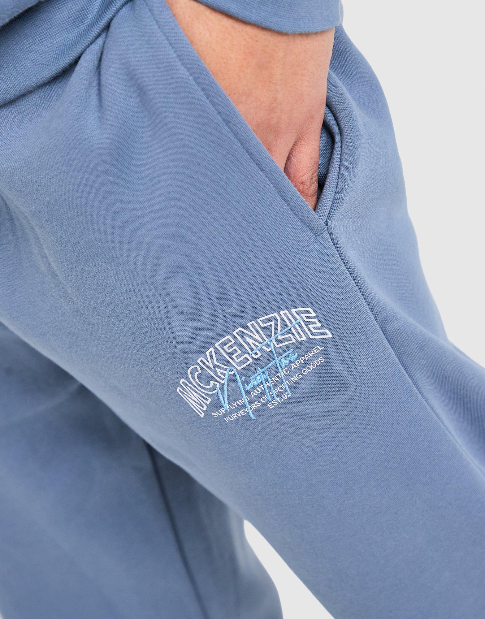 Muške hlače MCKENZIE HLAČE SCRIPT FLC PNT MCKTM16905950 plava