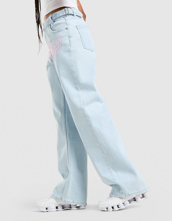 Hoodrich Nohavice Light Wash Jeans Solace