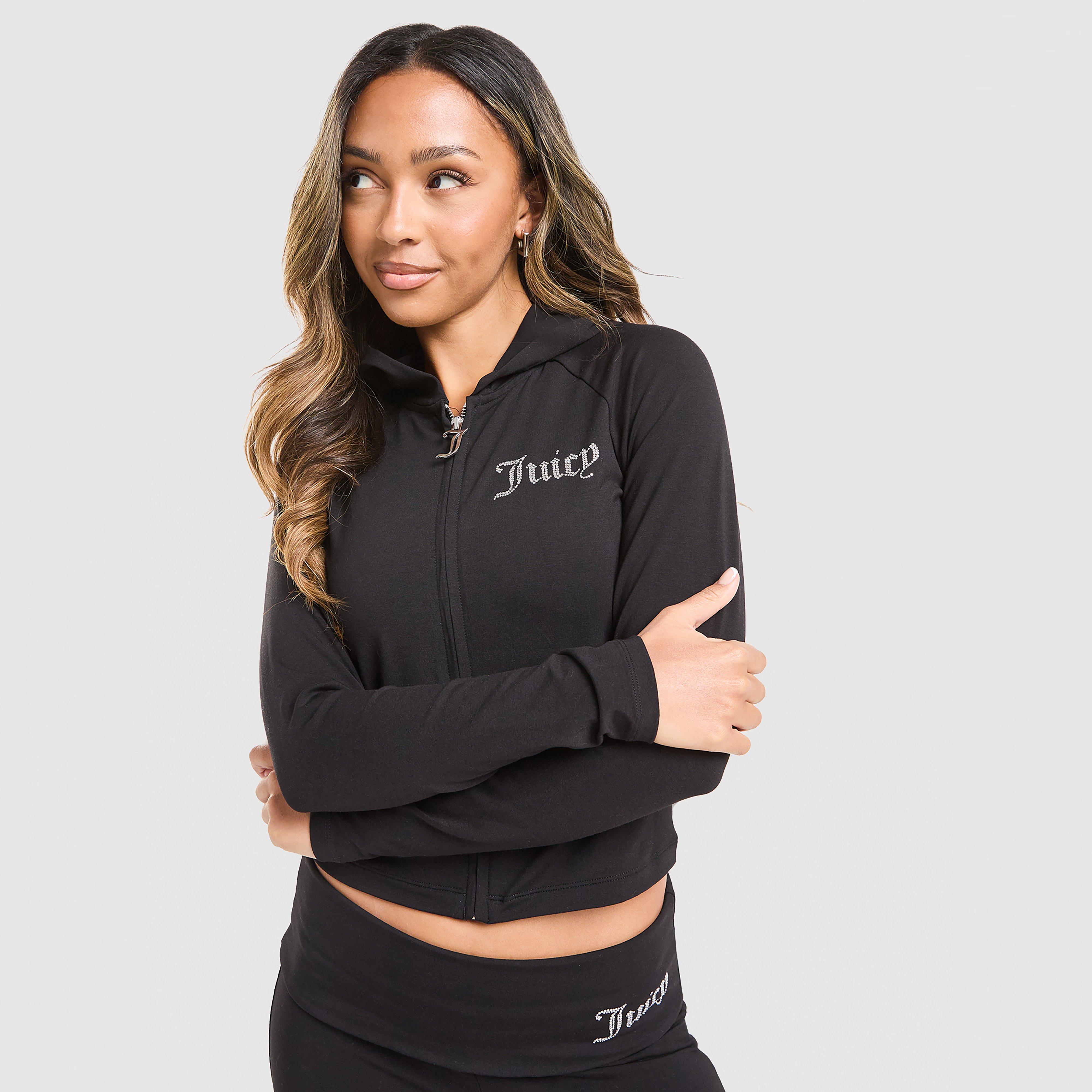 Bluza damska JUICY COUTURE BLUZA ROZPINANA Z KAPTUREM LOGO JSY