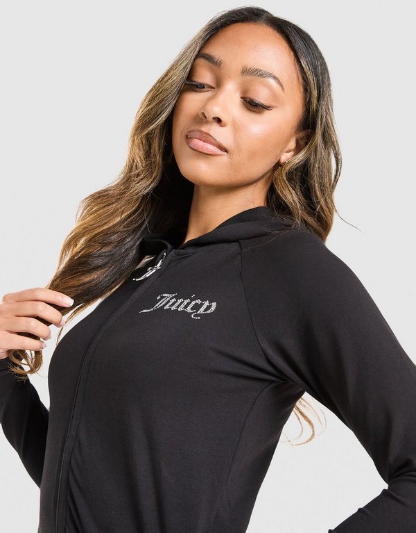 Juicy Couture Mikina S Kapucňou Logo Jsy