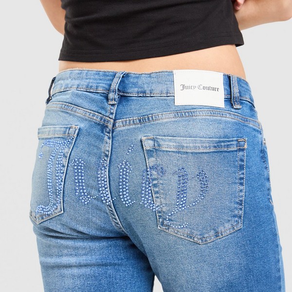 JUICY COUTURE ПАНТАЛОНИ LOW RISE DMNT DENIM M'WSH