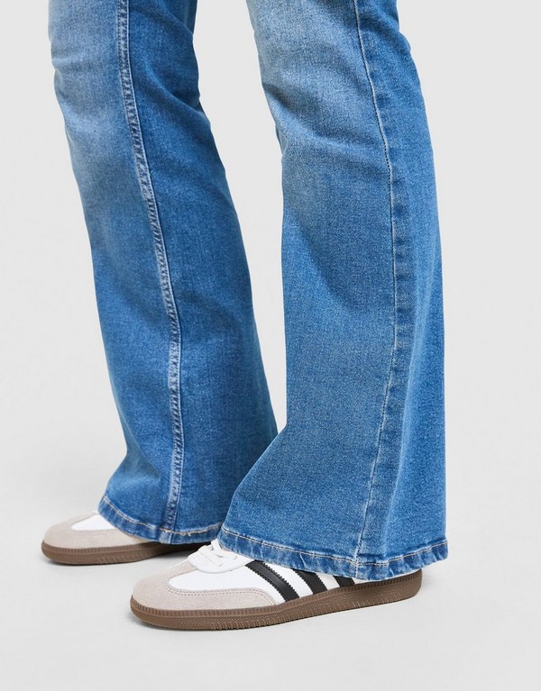 Juicy Couture Nohavice Low Rise Washed Denim Dmnt