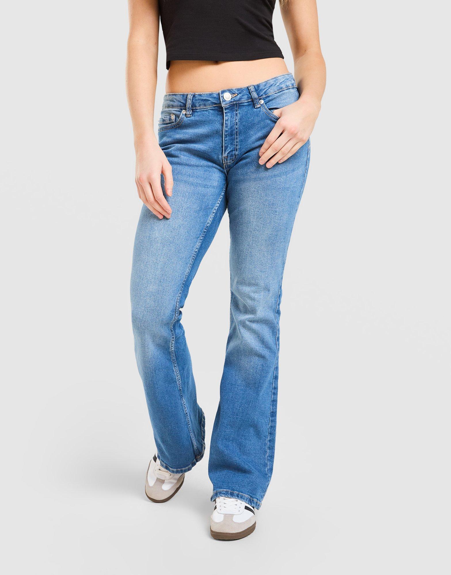 Juicy Couture Nohavice  Low Rise Washed Denim Dmnt