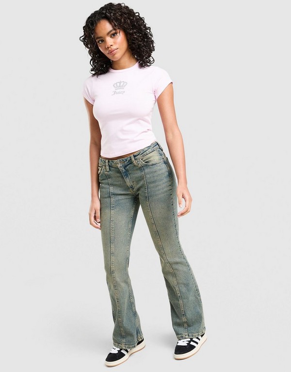 Juicy Couture T-Shirt Crown Baby T Pink