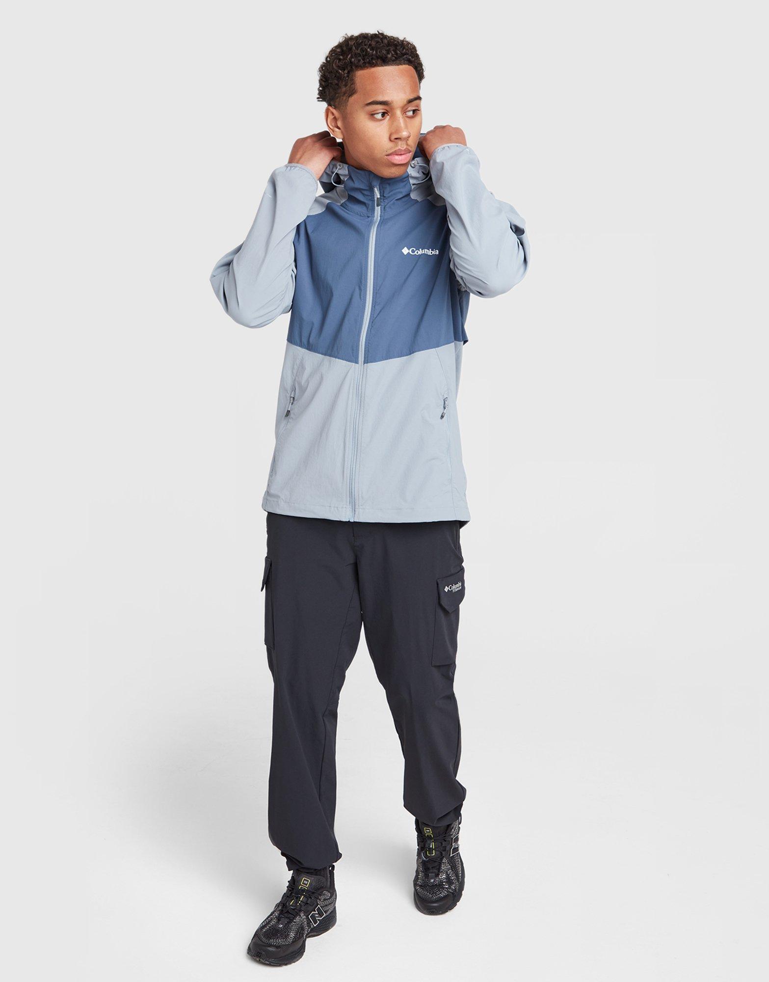 Pánska mikina COLUMBIA MIKINA S KAPUCŇOU COLUMBIA TEC II WIND 2160521032 Sivá