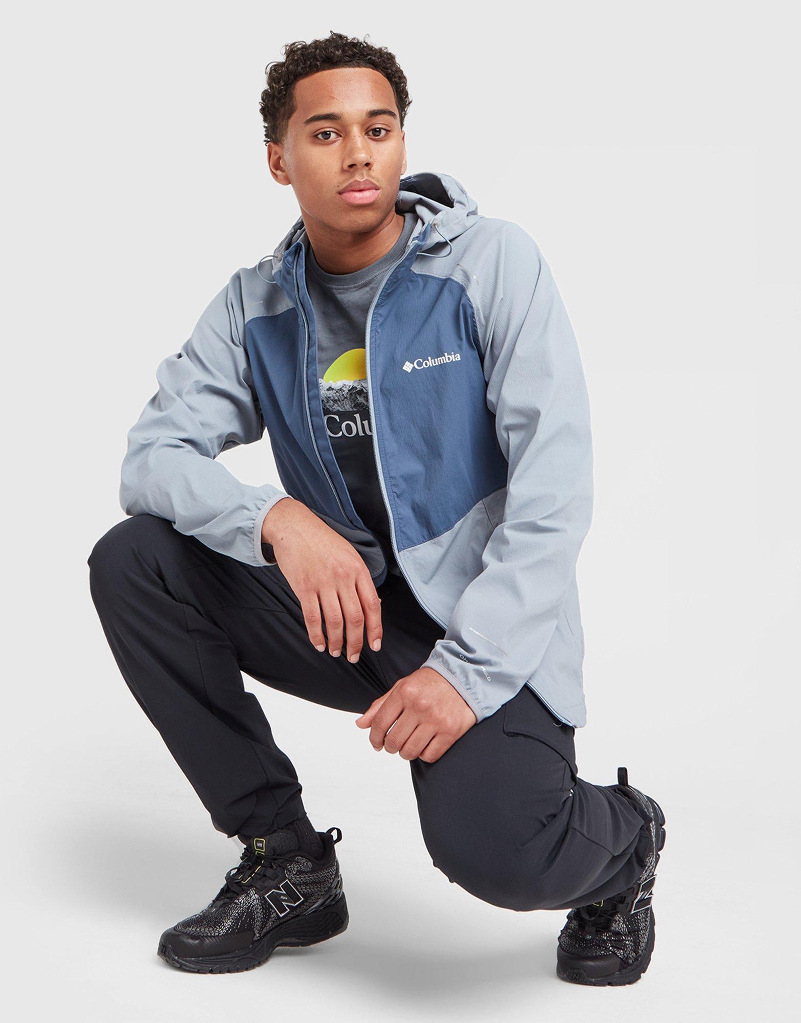 Pánska mikina COLUMBIA MIKINA S KAPUCŇOU COLUMBIA TEC II WIND 2160521032 Sivá