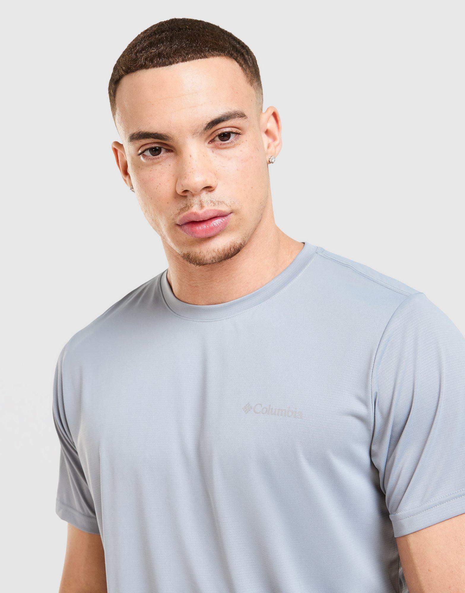Pánske tričko COLUMBIA TRIČKO COLUMBIA HIKE CREW 1990391032 Sivá