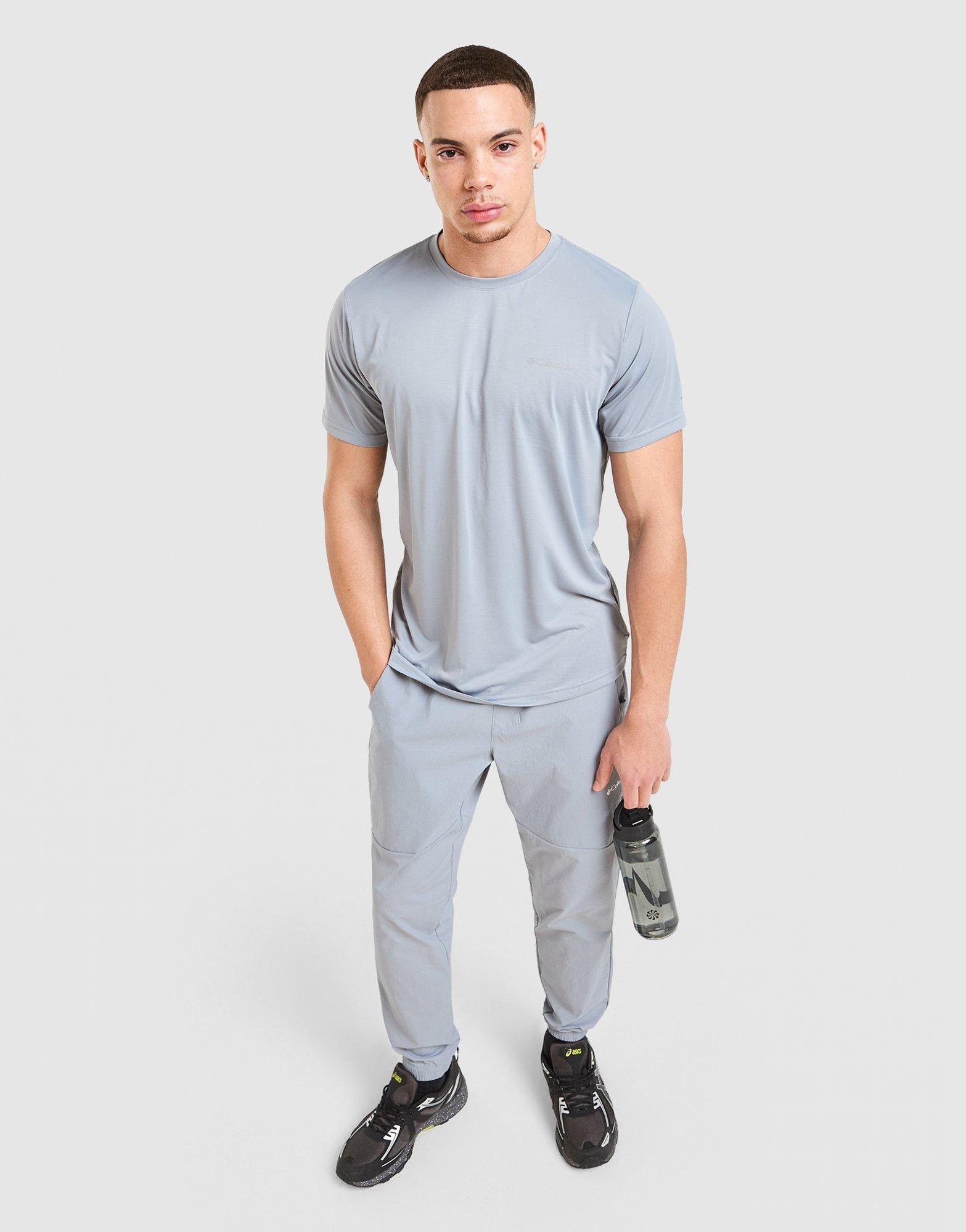 Pánske tričko COLUMBIA TRIČKO COLUMBIA HIKE CREW 1990391032 Sivá