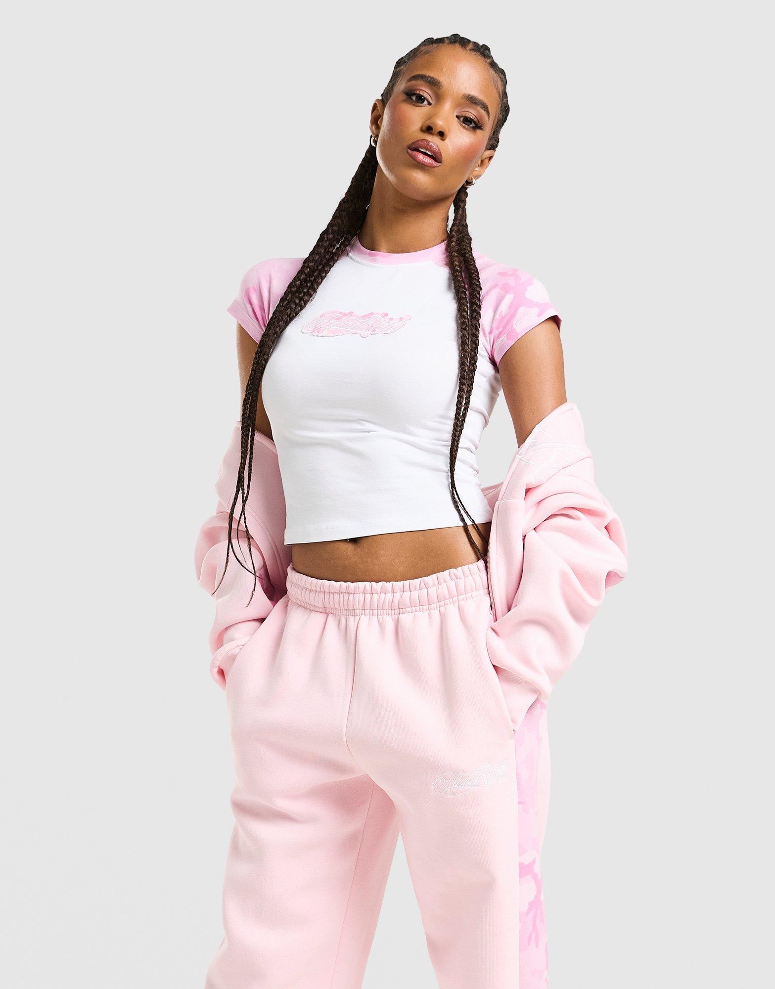 Hoodrich T-Shirt Field Raglan Capped Fitted Tee