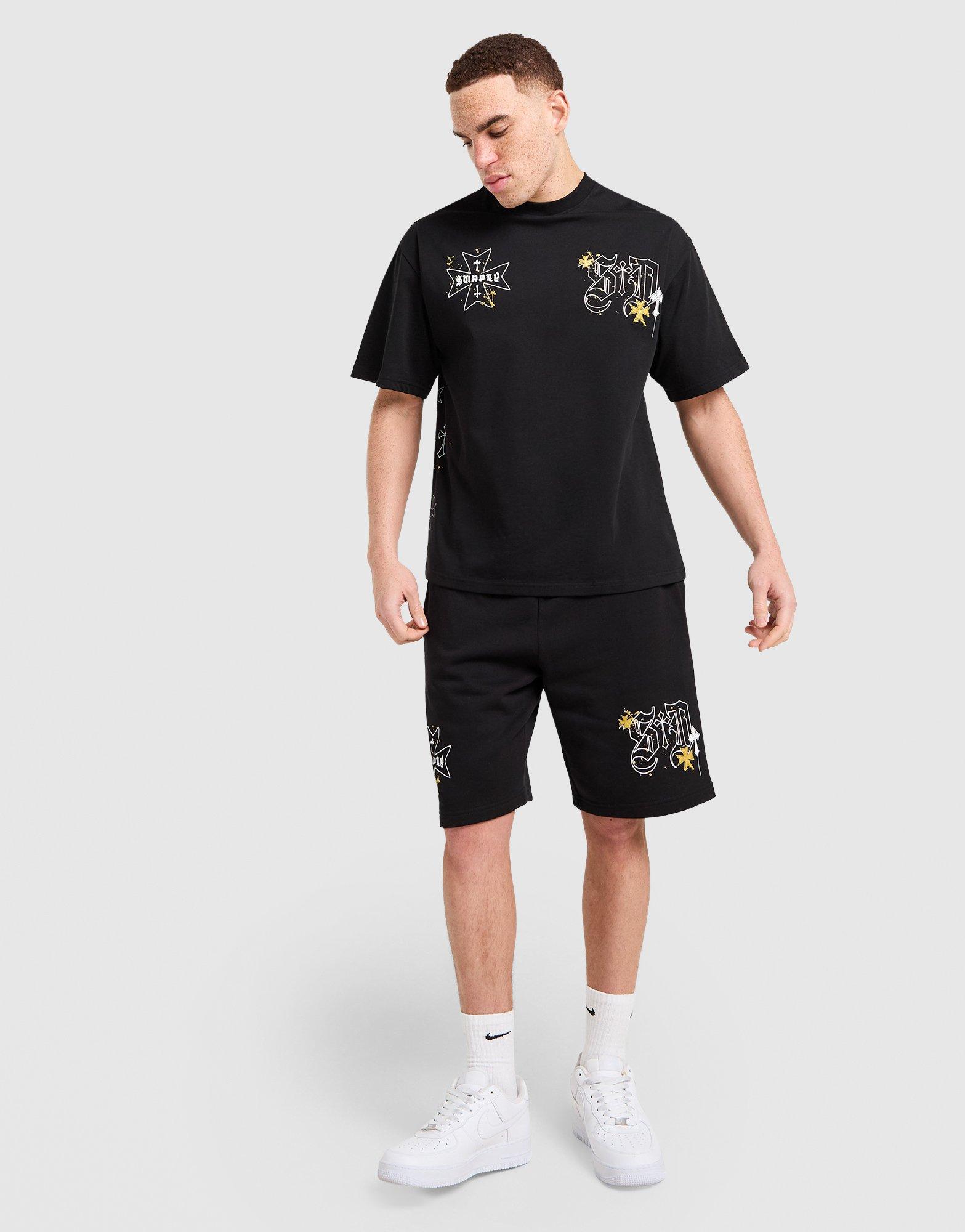 Supply&demand Tričko Opolis Tee Blk-Blk