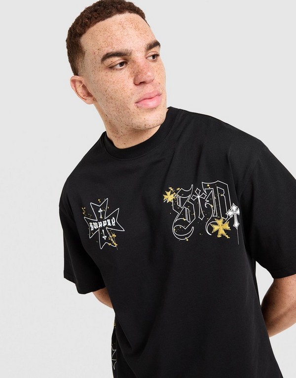 Supply&demand Tričko Opolis Tee Blk-Blk