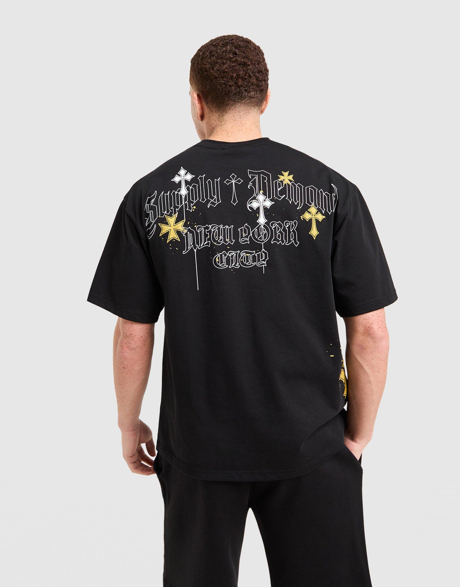 Supply&demand Tričko Opolis Tee Blk-Blk