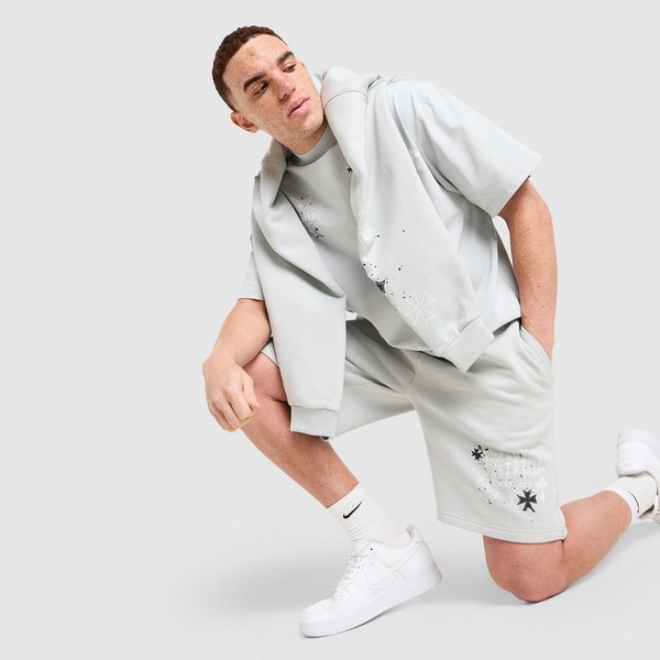 SUPPLY&amp;DEMAND PANTALONI SCURȚI OPOLIS SHT GRY-HIR