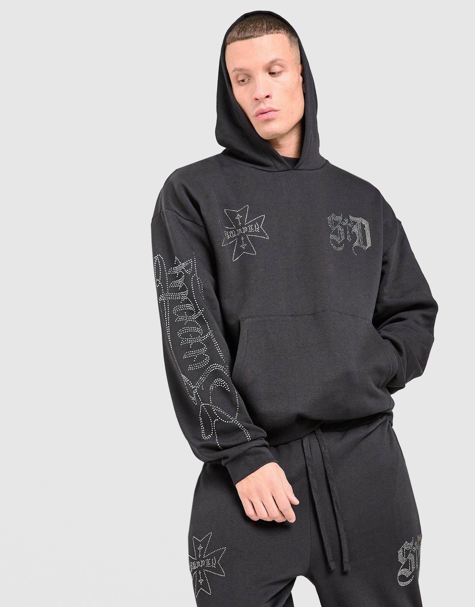 Supply&demand Bluza Z Kapturem Dust Hd Blk-Blk