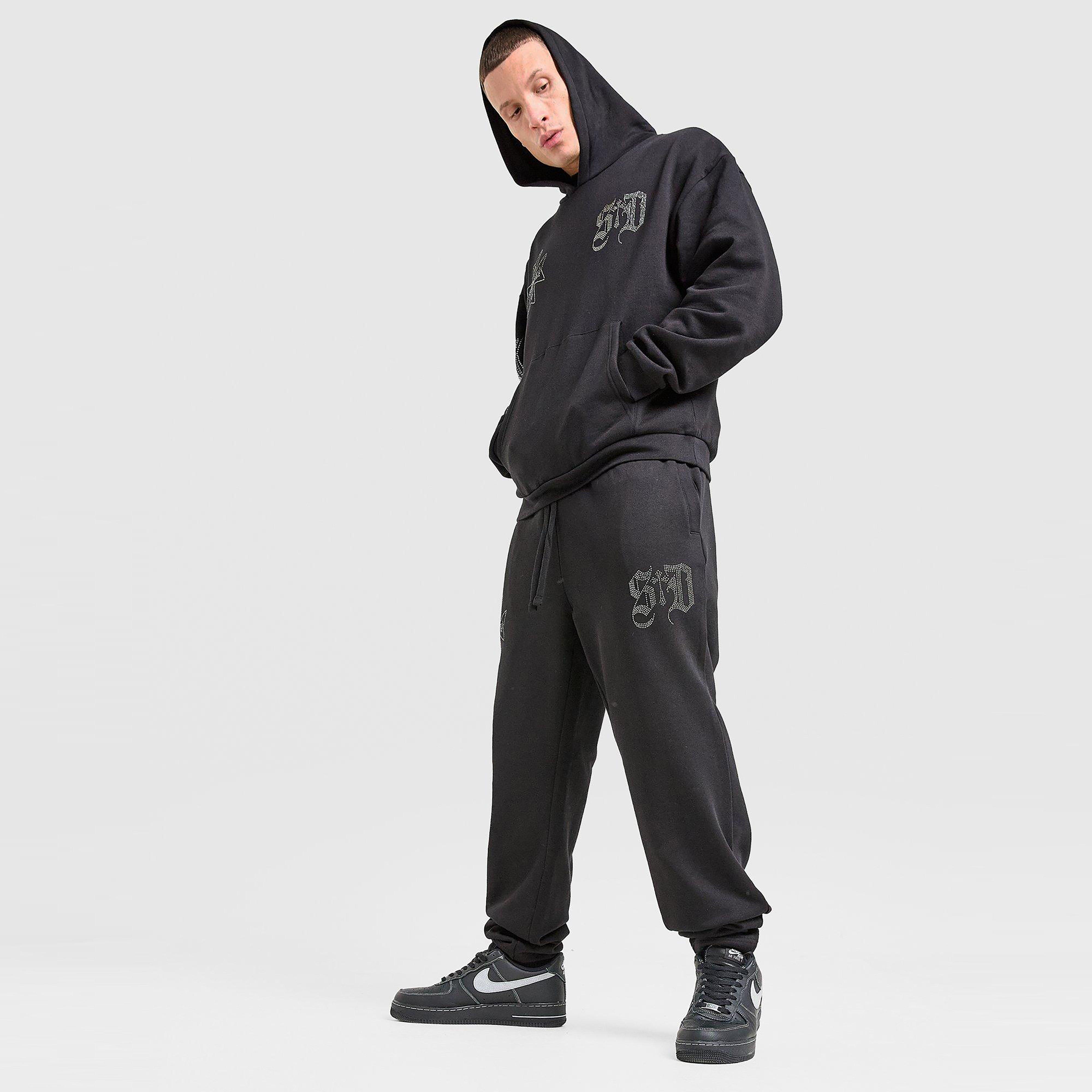 SUPPLY&DEMAND SPODNIE DUST PNT BLK-BLK