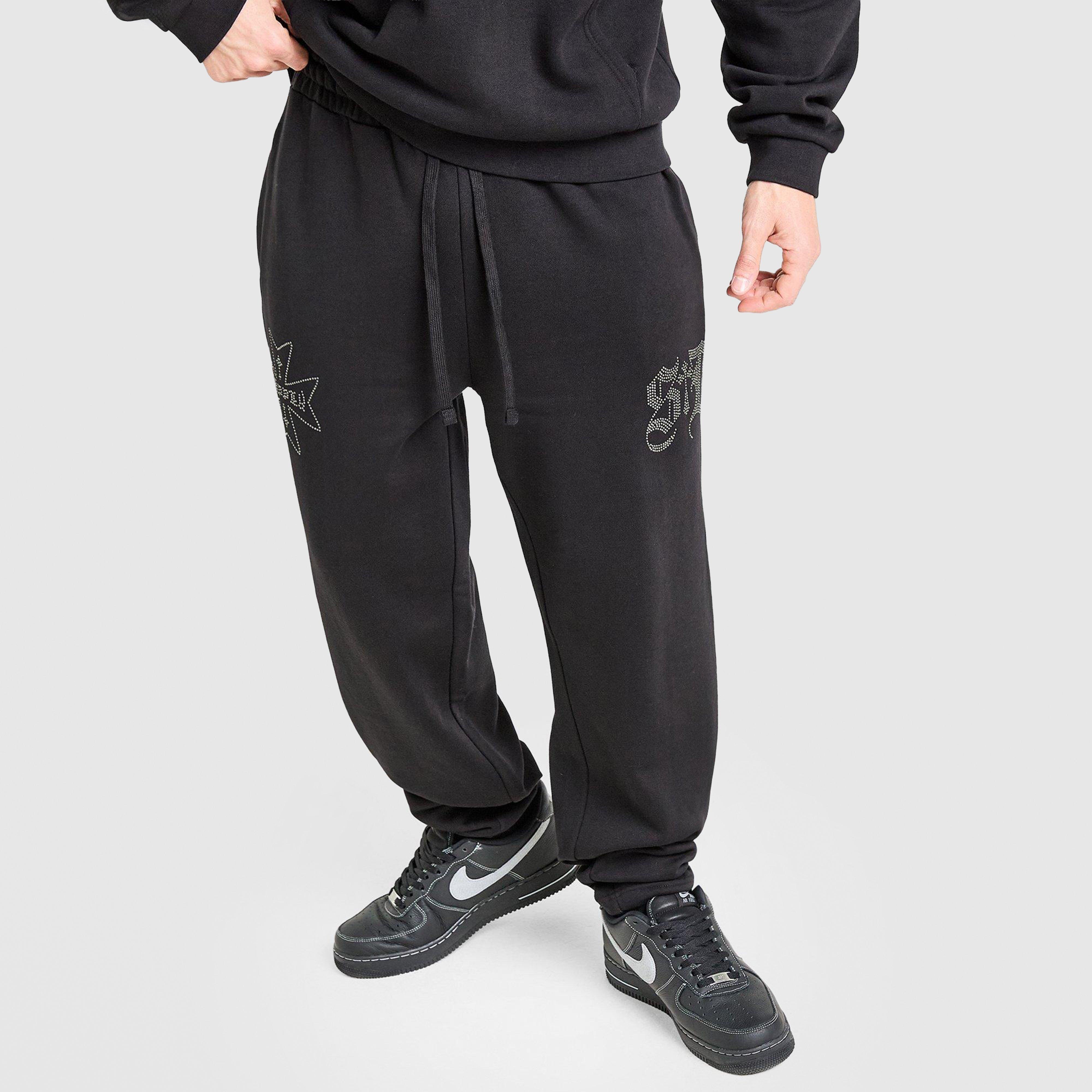 SUPPLY&DEMAND SPODNIE DUST PNT BLK-BLK