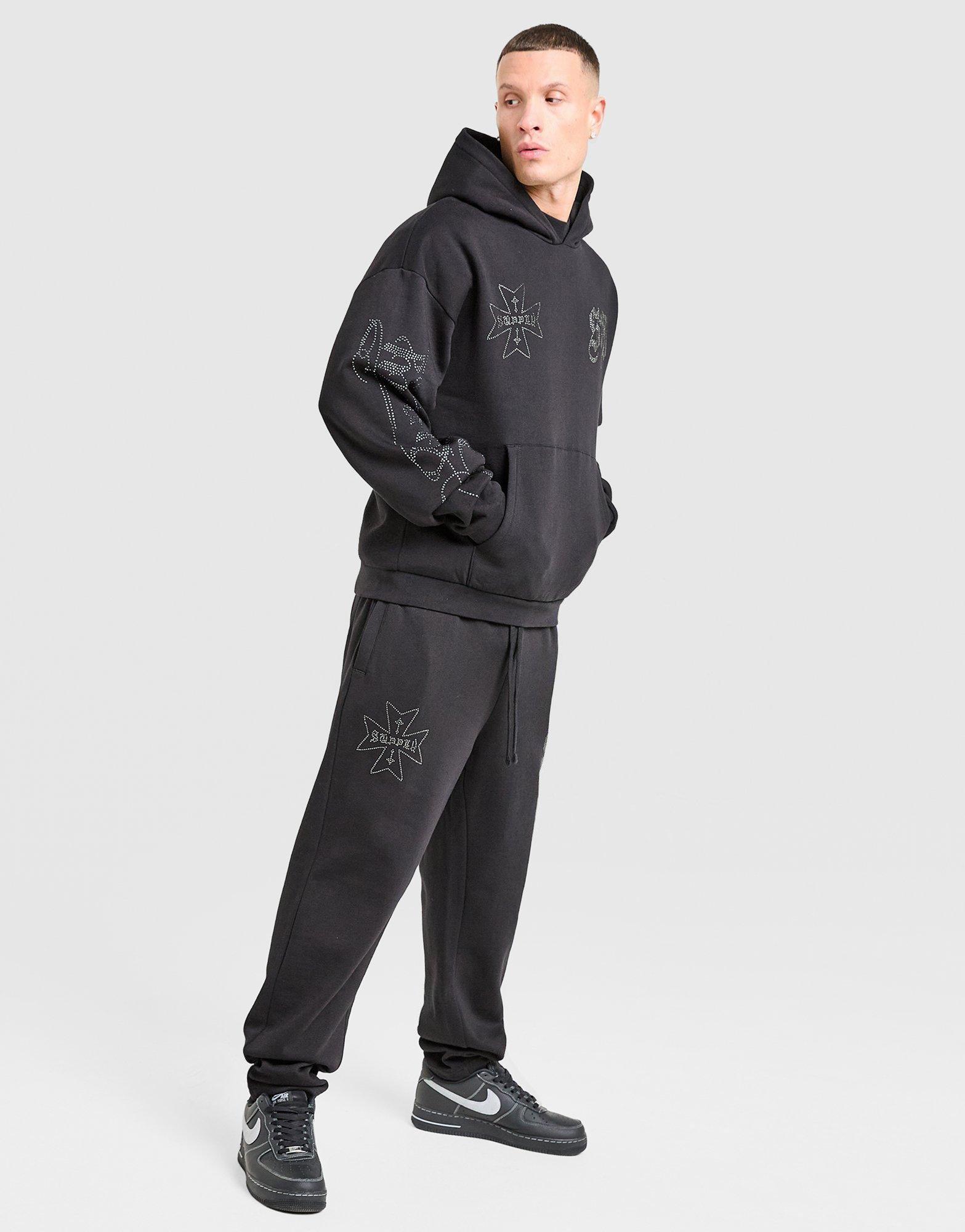 Muške hlače SUPPLY&DEMAND HLAČE DUST PNT BLK-BLK SUPTM18366007 crna