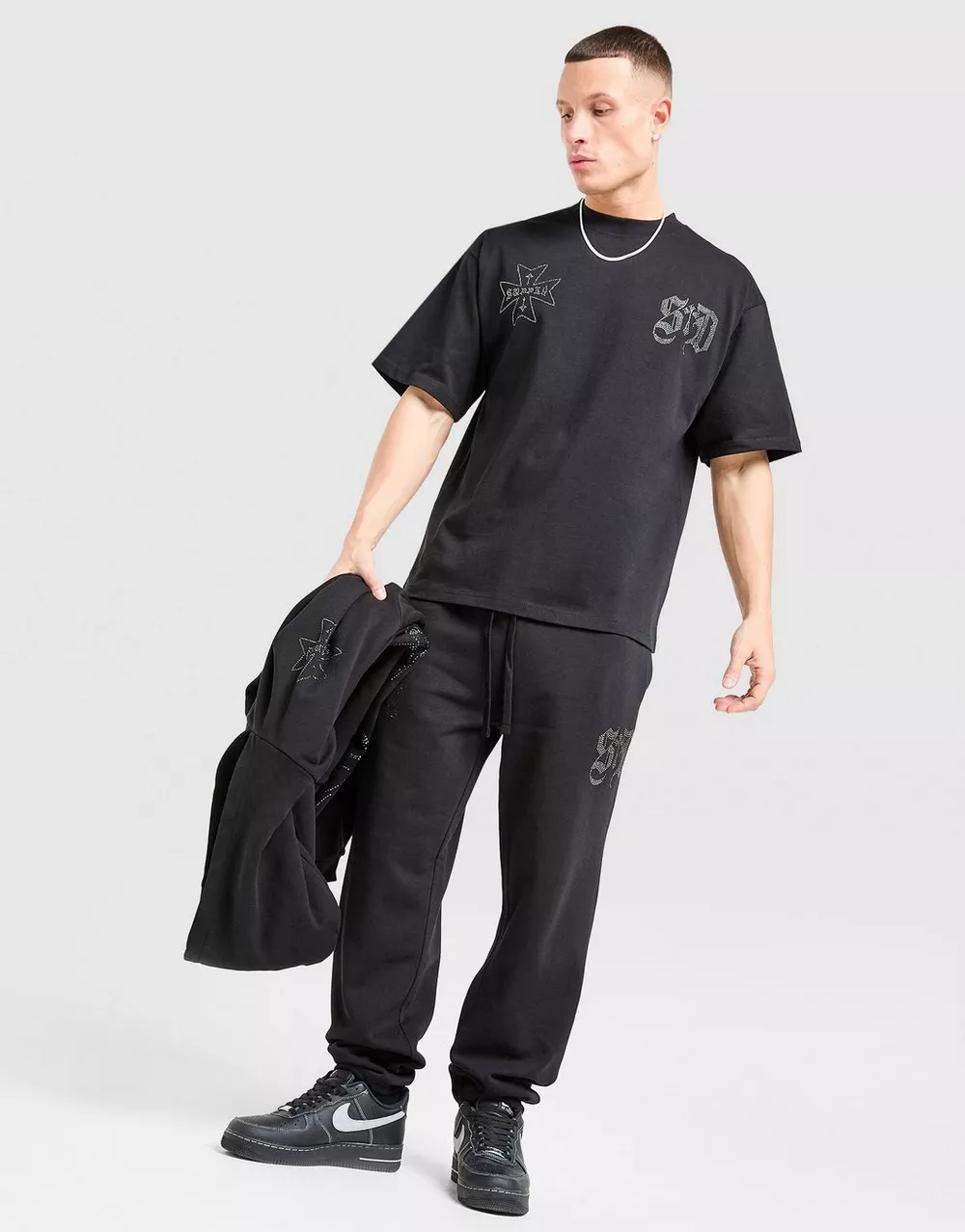 Supply & Demand SUPPLY&DEMAND ФУТБОЛКА DUST TEE BLK-BLK, фото 1 з 5