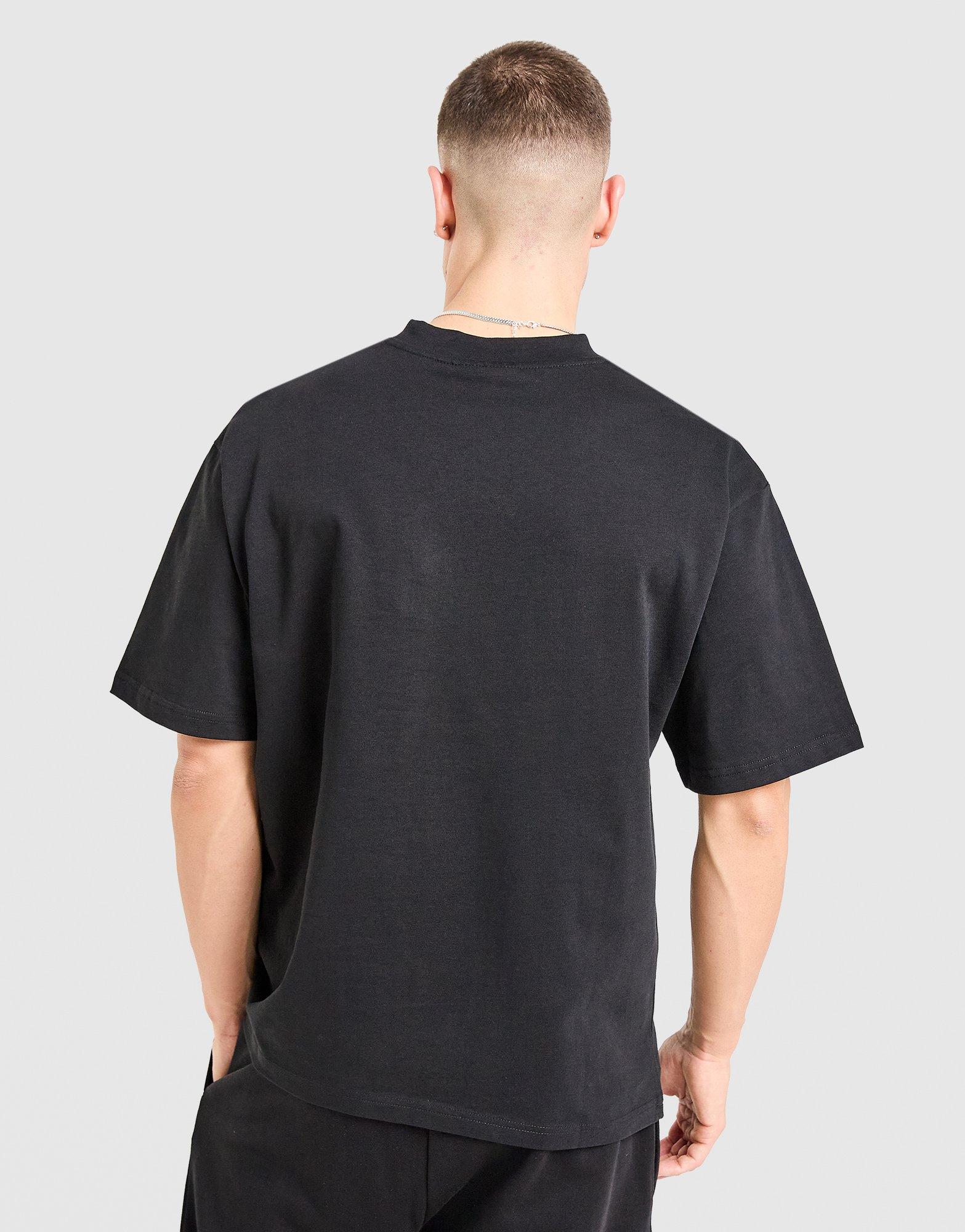 Supply&demand Tričko Dust Tee Blk-Blk
