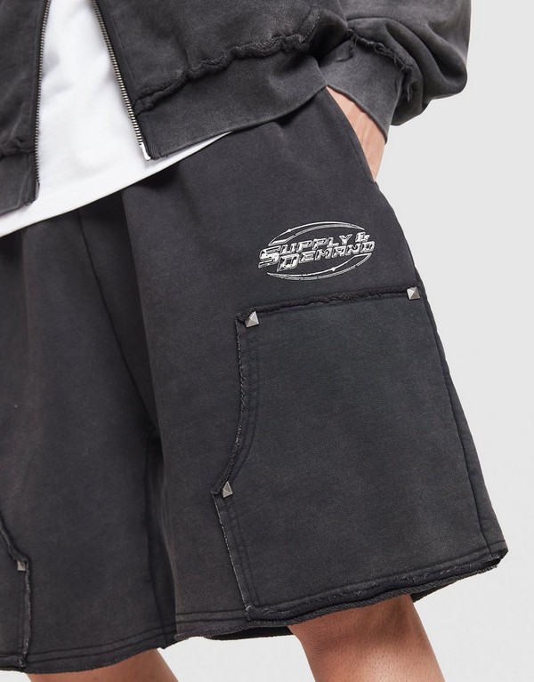 Supply&demand Šortky Tuscan Sht Blk-Blk