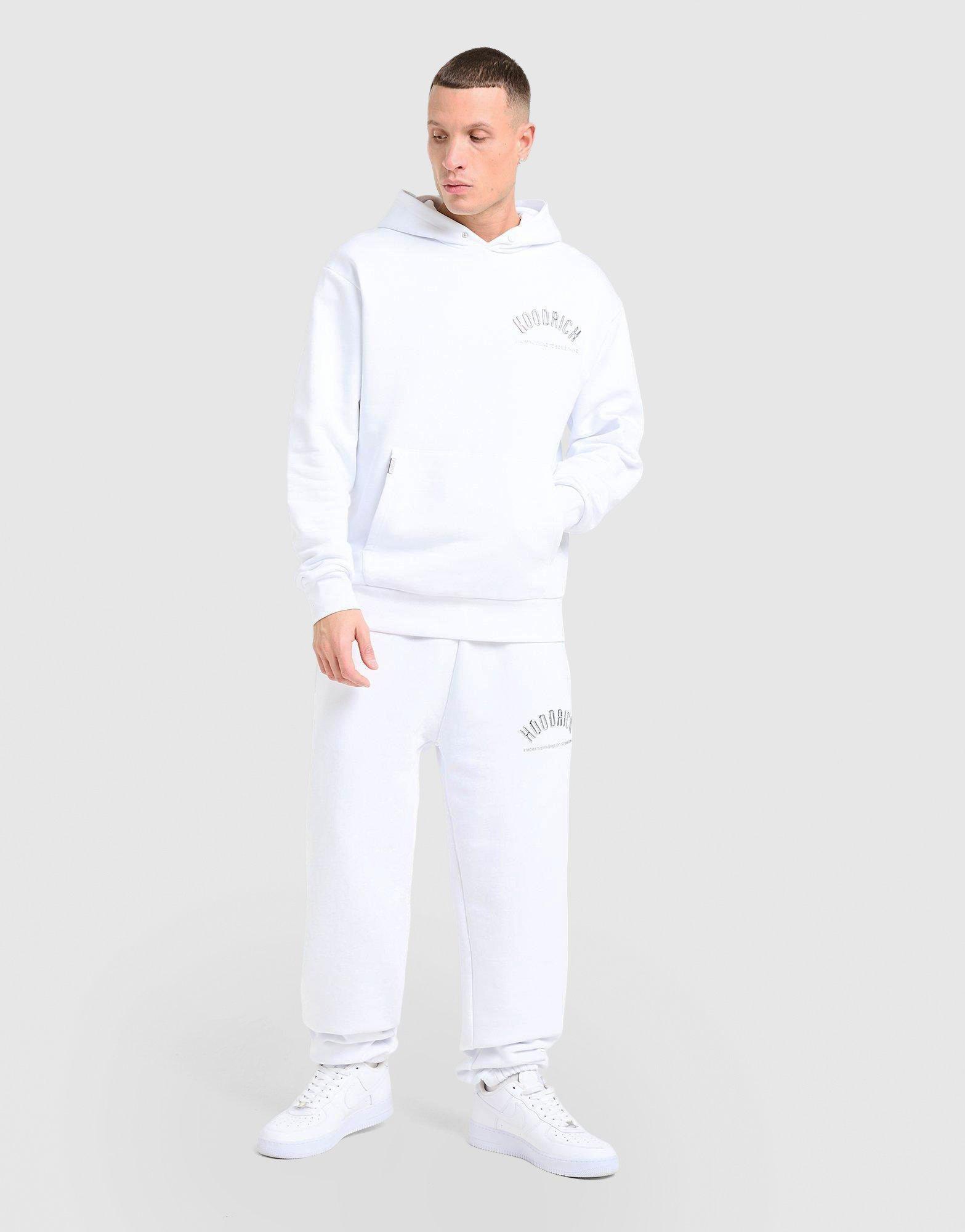 Pánska mikina HOODRICH MIKINA S KAPUCŇOU PHANTOM HR01260483 Biela