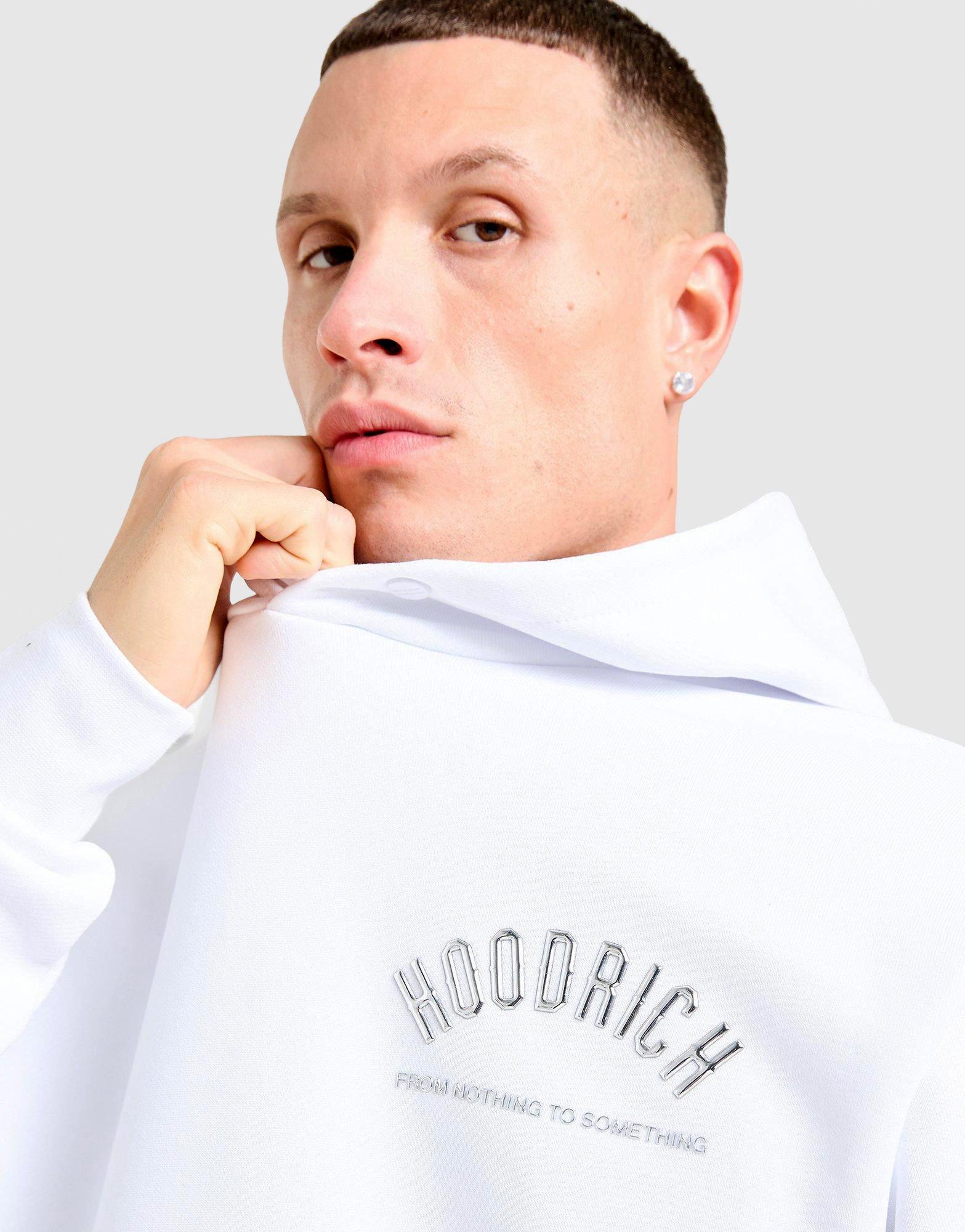 Pánska mikina HOODRICH MIKINA S KAPUCŇOU PHANTOM HR01260483 Biela