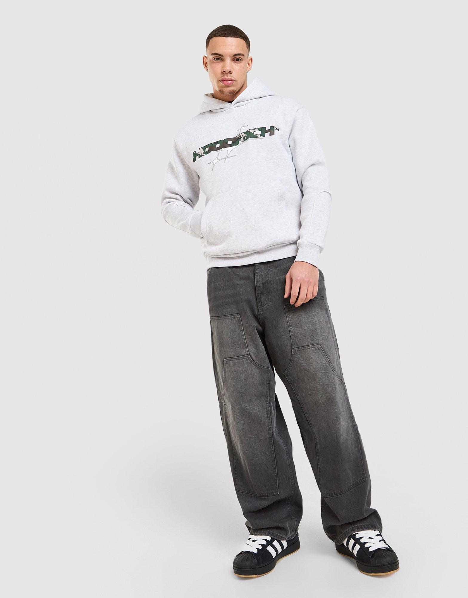 Мъжка блуза HOODRICH СУИТЧЪР С КАЧУЛКА RYDER HR01260485 Сив