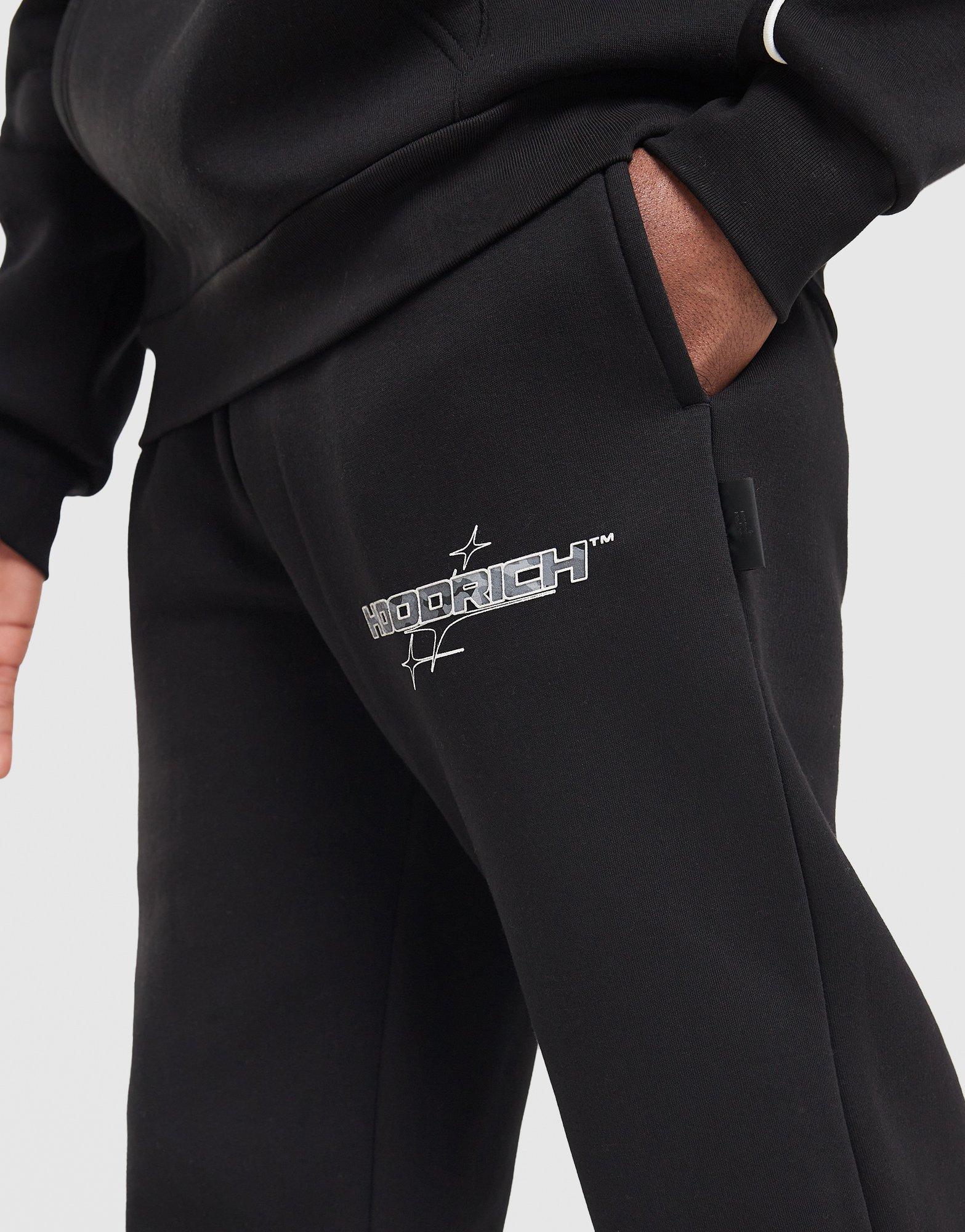 Pánske nohavice HOODRICH NOHAVICE  RYDER HR01260497 Čierna