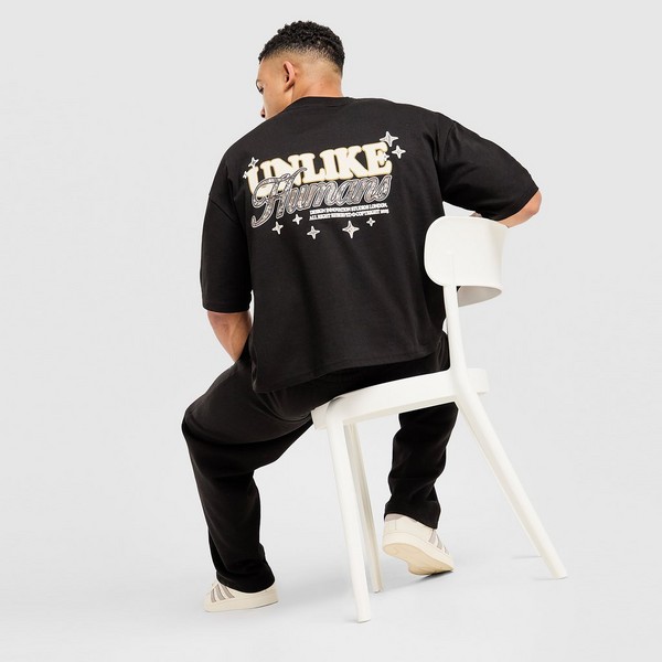 UNLIKE HUMANS T-SHIRT STEEL