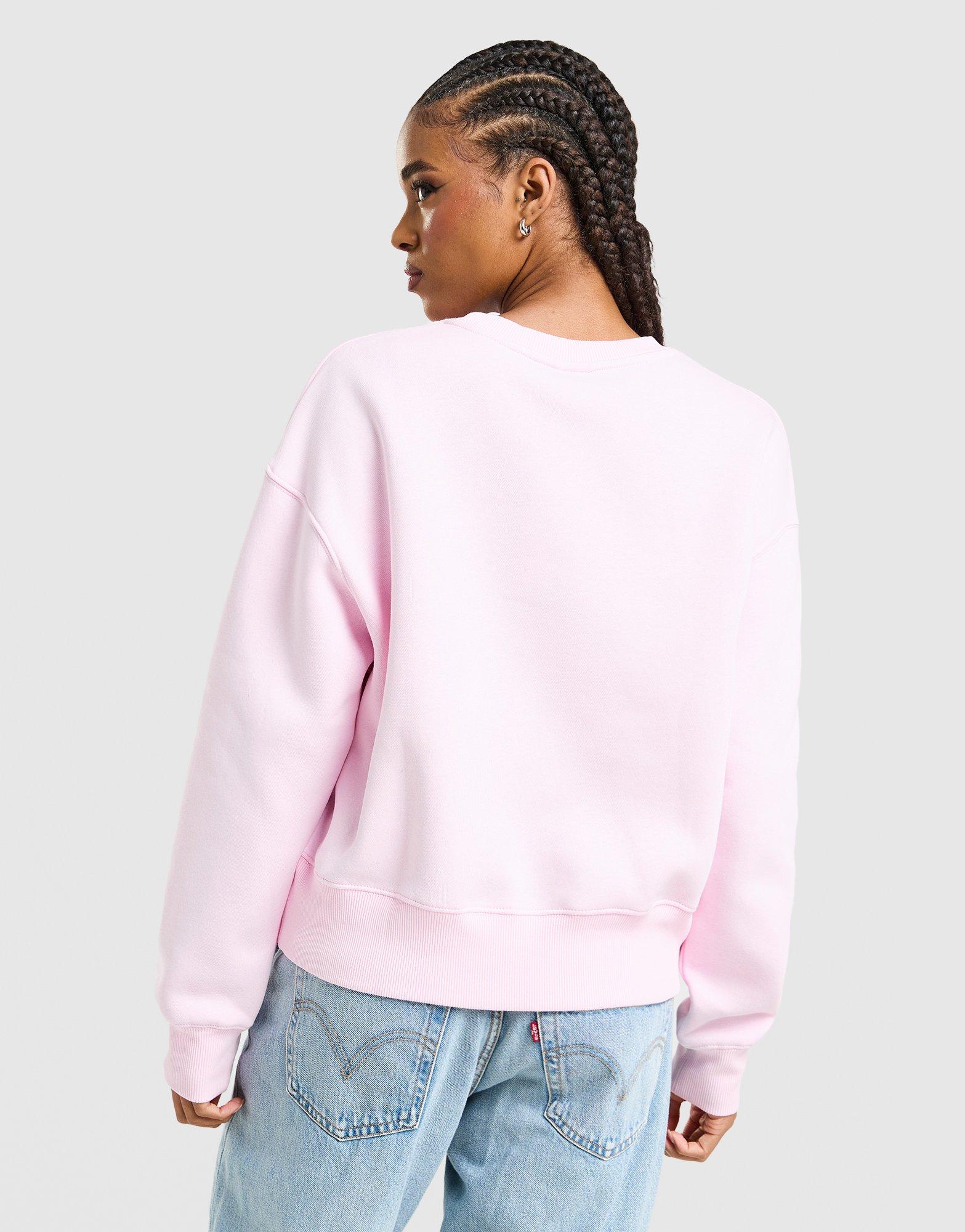 Bluză pentru femei NIKE BLUZĂ W NSW VAL PHNX FLC OS CREW IU9082-663 Roz