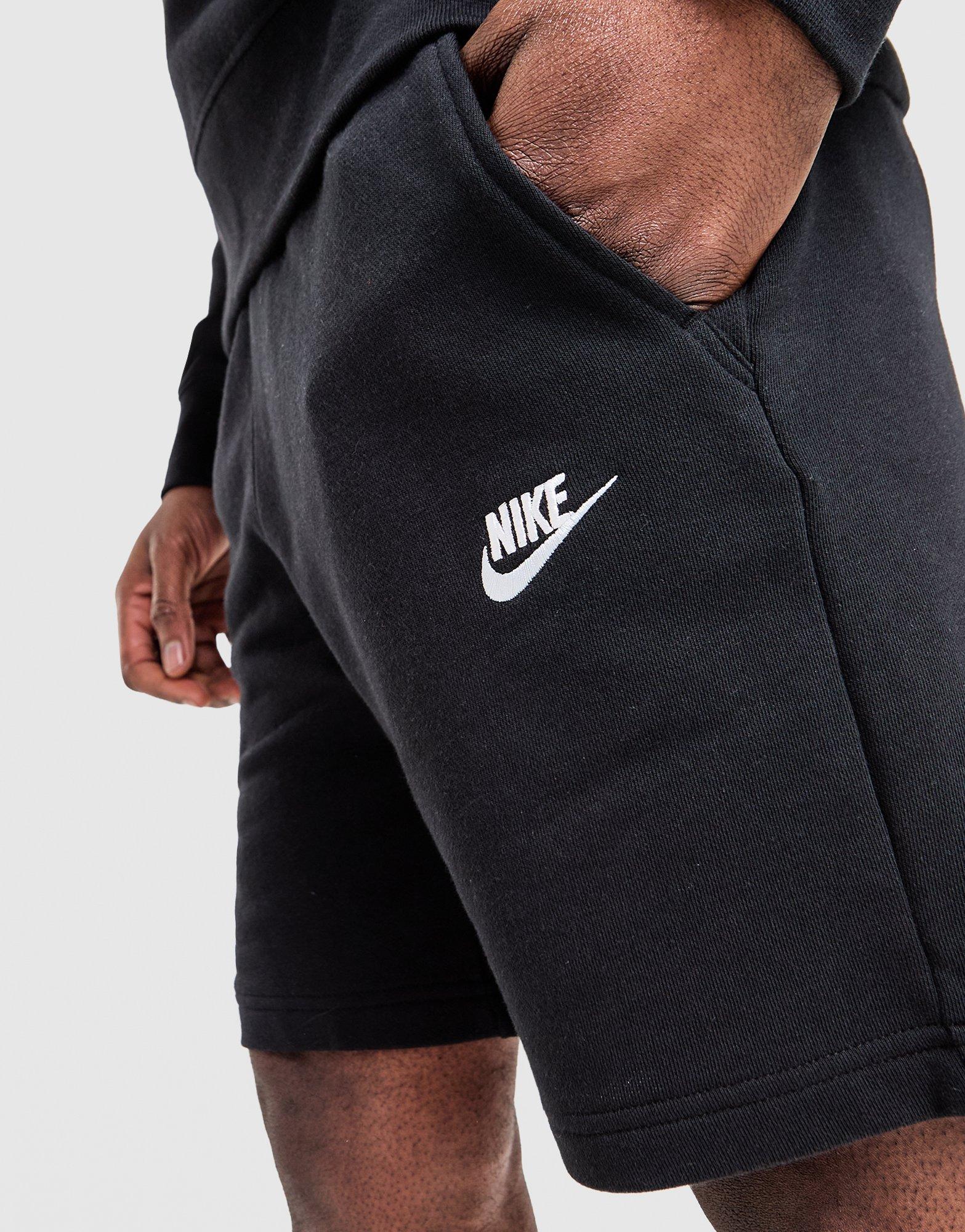 Pánske šortky NIKE ŠORTKY  M NSW DUAL TONE FT SHORT IV0613-010 Čierna