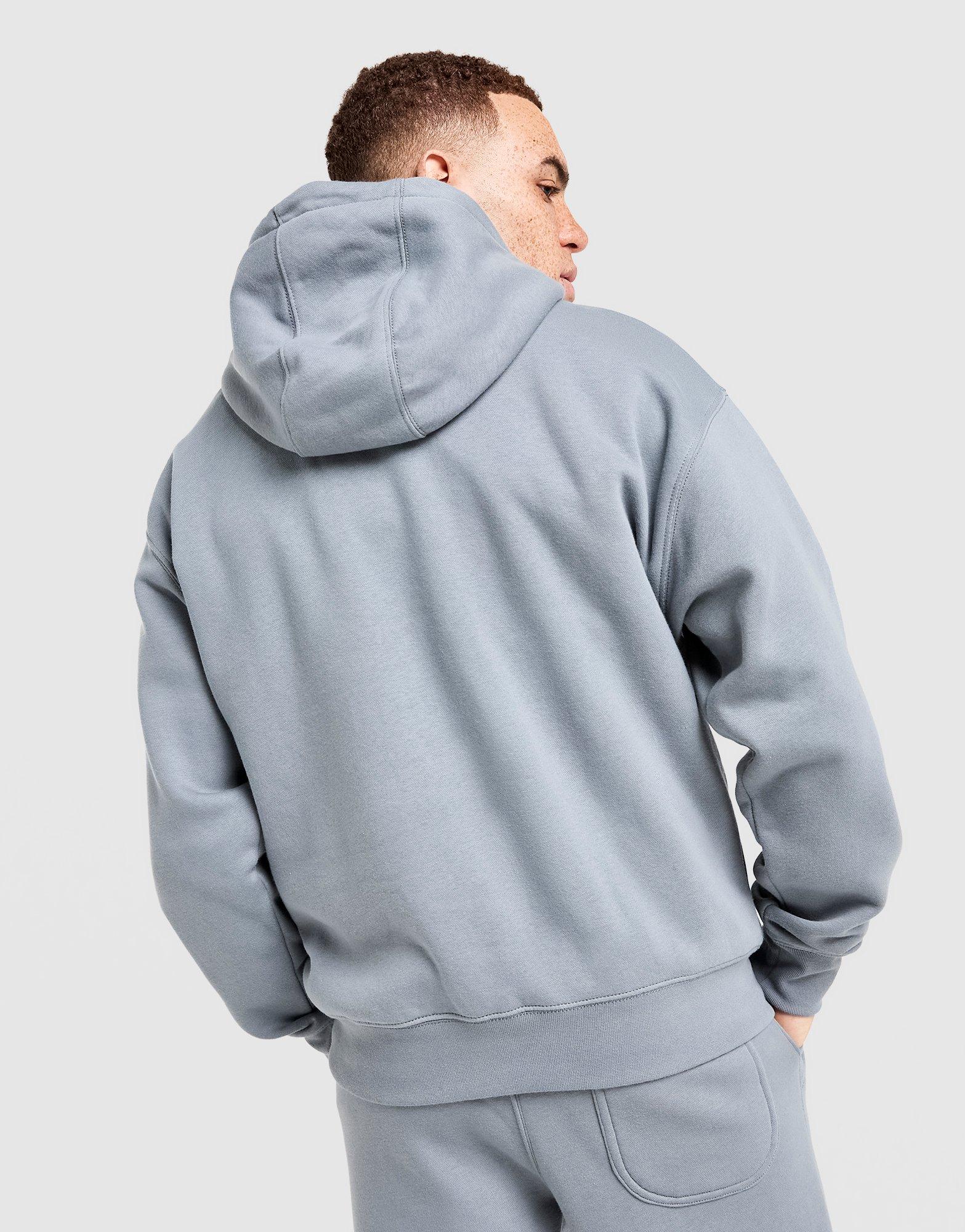 Muški gornji dio trenirke NIKE VESTA S KAPULJAČOM M NSW SF PO HOODIE IV0374-065 siva