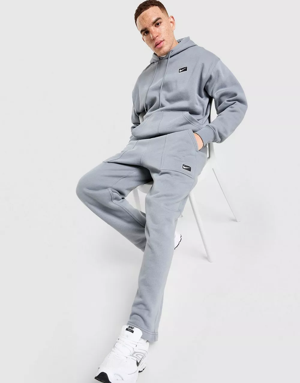 NIKE ШТАНИ M NSW SF BB CLUB OH PANT, фото 1 з 6