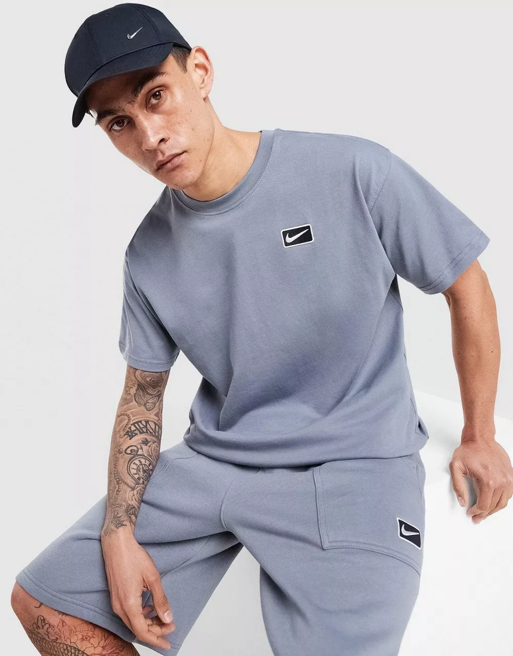 NIKE ФУТБОЛКА M NSW SF SS TEE, фото 1 з 5