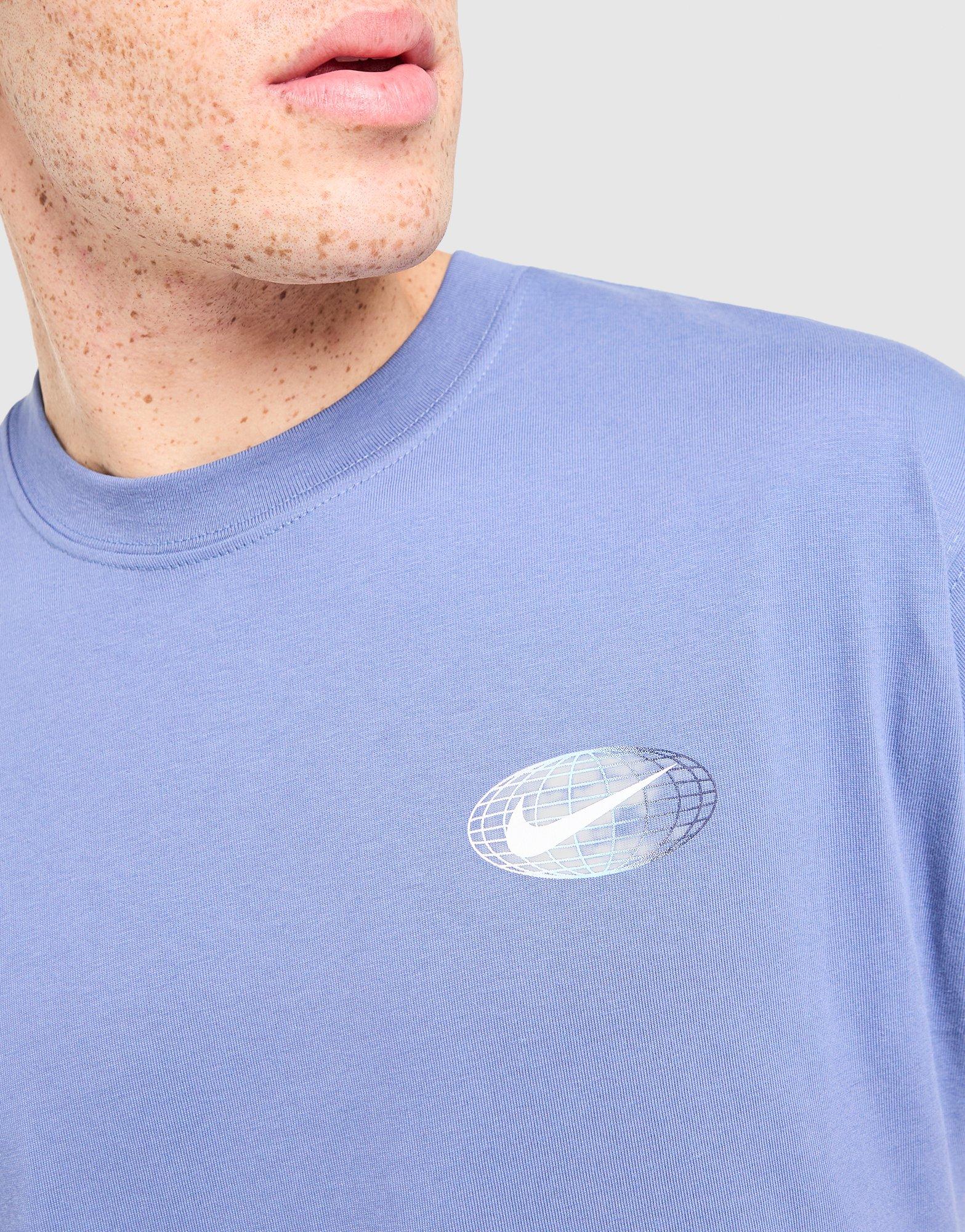 Pánske tričko NIKE TRIČKO M NSW ATHL TEE GFX IV0372-433 Modrá