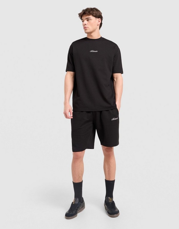 Mckenzie Tričko Pismo Tee Blk-Blk