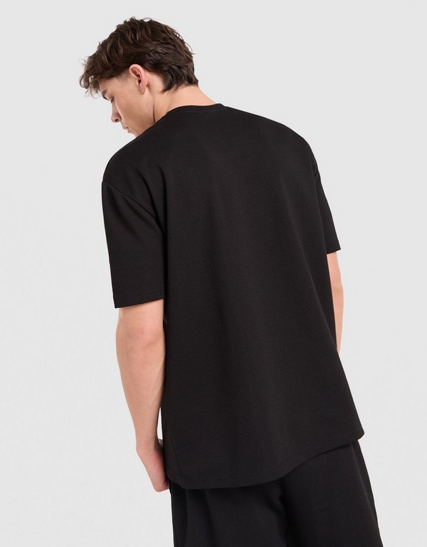 Mckenzie Tričko Pismo Tee Blk-Blk