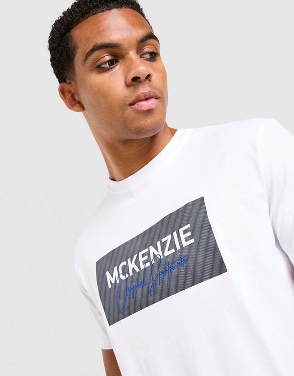Mckenzie T-Shirt Levy Tee Wht-Wht - obrazek 2