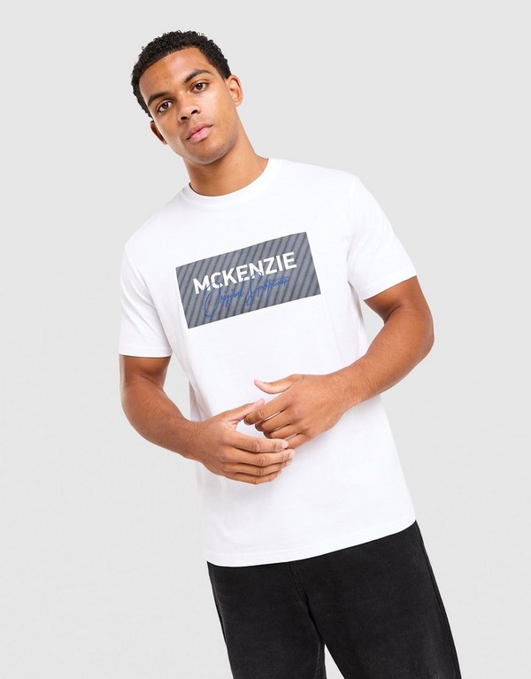 Mckenzie T-Shirt Levy Tee Wht-Wht - obrazek 3