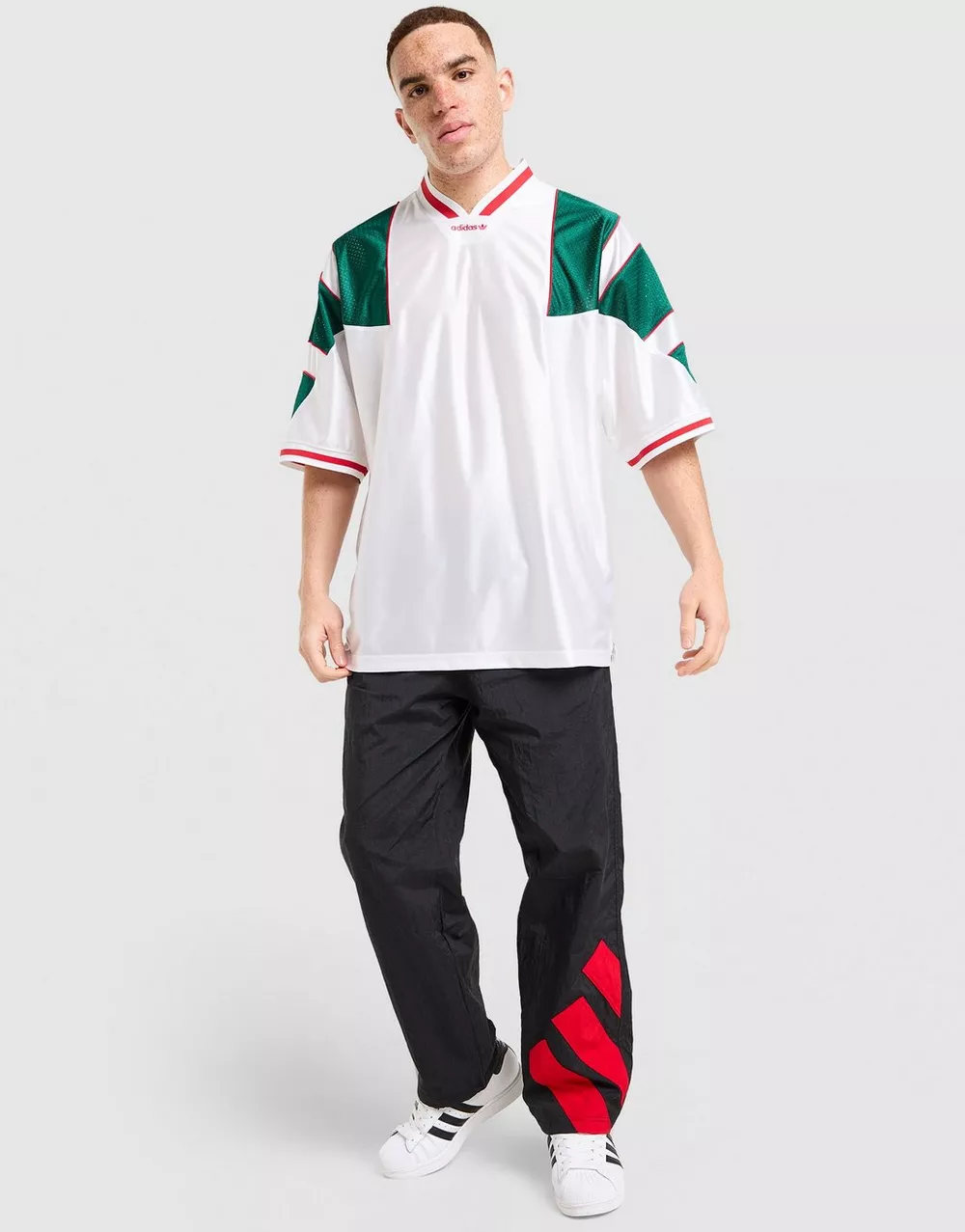 ADIDAS ФУТБОЛКА PANEL JERSEY, фото 1 з 5