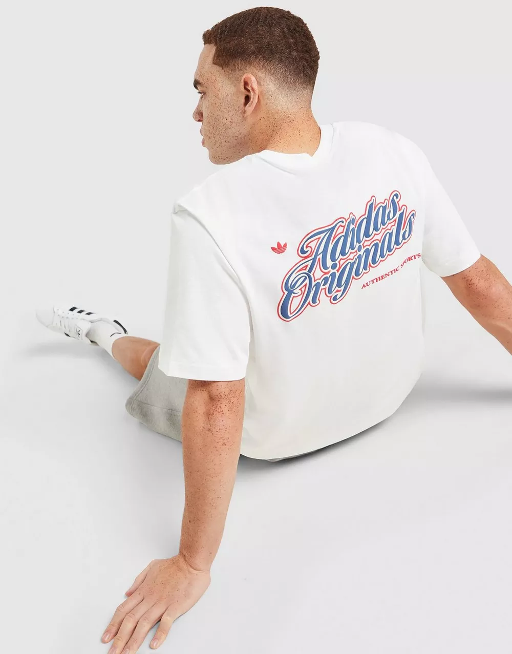 ADIDAS ФУТБОЛКА SUMMER LEAGUE GFX TEE VARSITY, фото 1 з 5