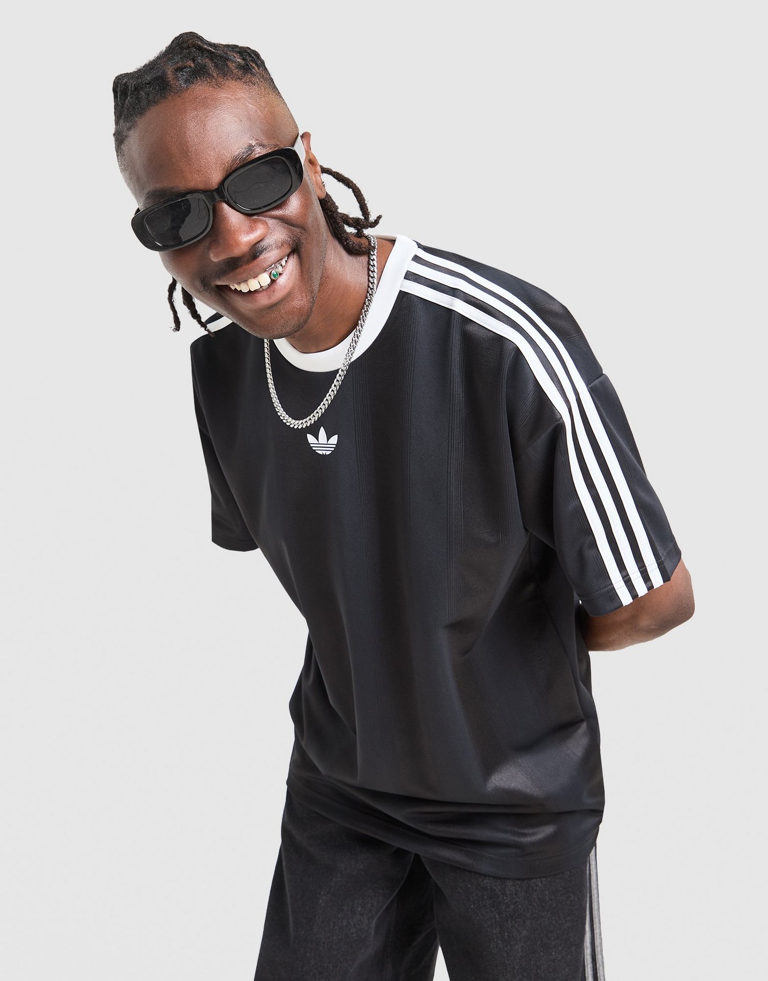 adidas Tričko Jacquard Jersey