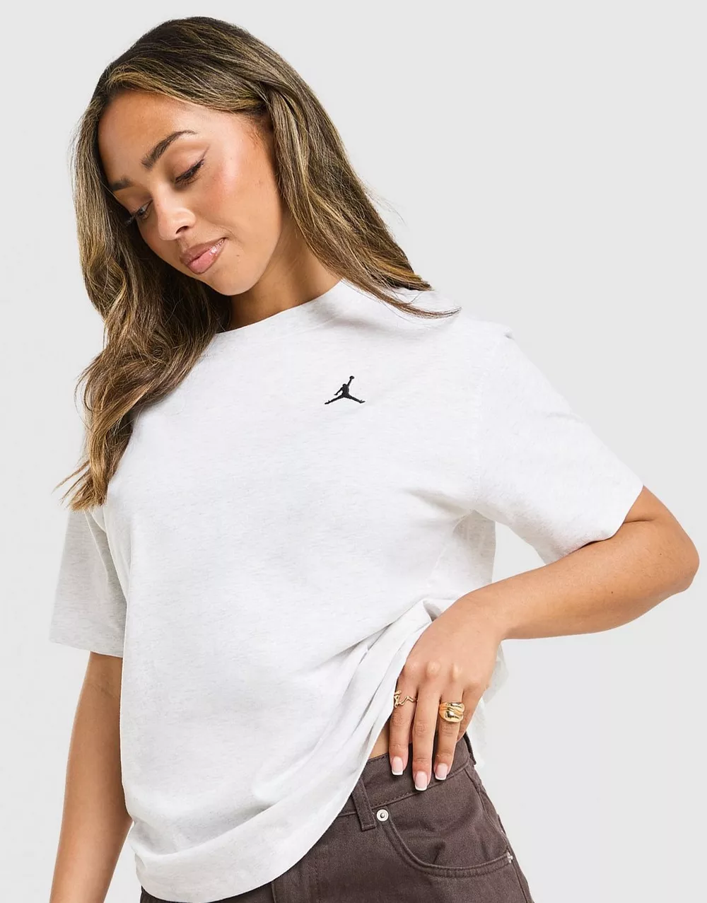 JORDAN ФУТБОЛКА W J BRK ESS SS GF TEE 23, фото 1 з 5