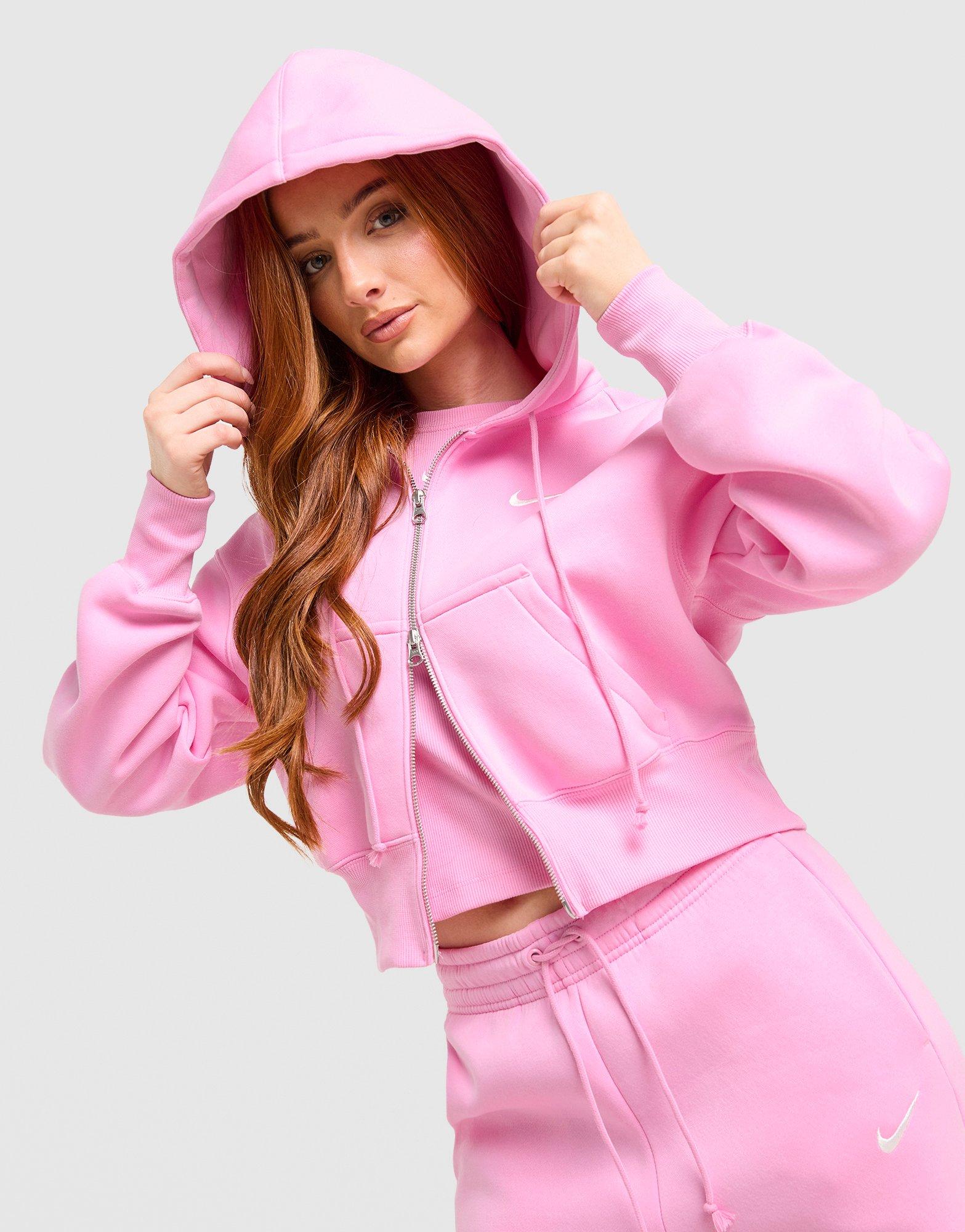 Nike Bluza Rozpinana Z Kapturem W Nsw Phnx Flc Crp