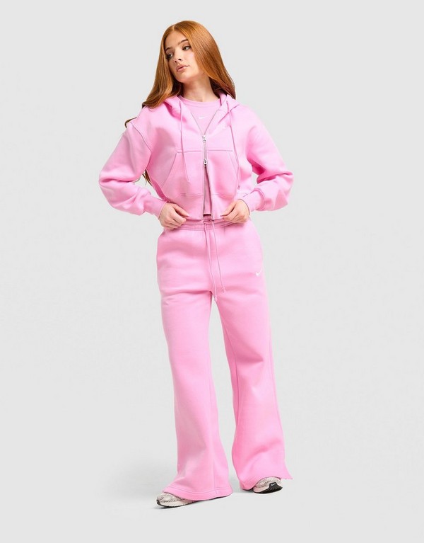 Nike Bluza Rozpinana Z Kapturem W Nsw Phnx Flc Crp - obrazek 3