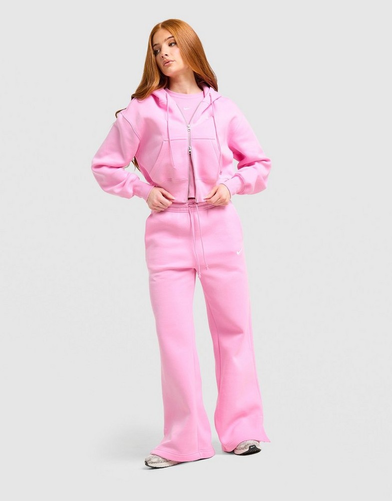 Bluze NIKE BLUZĂ HANORAC W NSW PHNX FLC CRP HV2426-621 • Roz