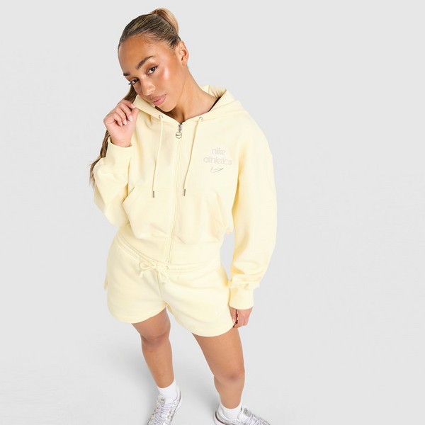 NIKE КОФТА НА БЛИСКАВЦІ З   КАПЮШОНОМ W NK PHNX FLC FZ