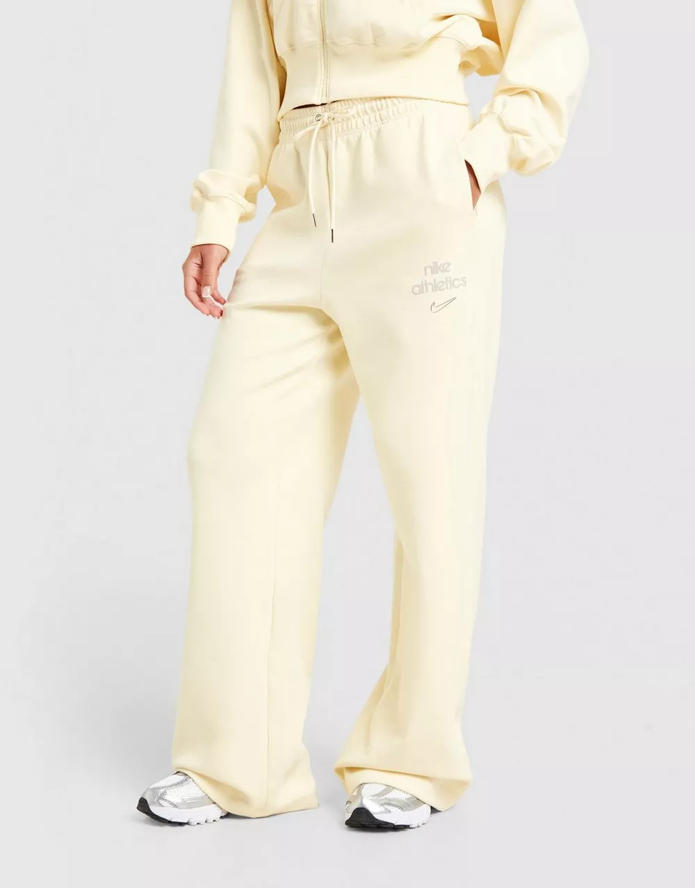 NIKE ШТАНИ W NK PHNX FLC HR PANT WD GLS, фото 1 з 5