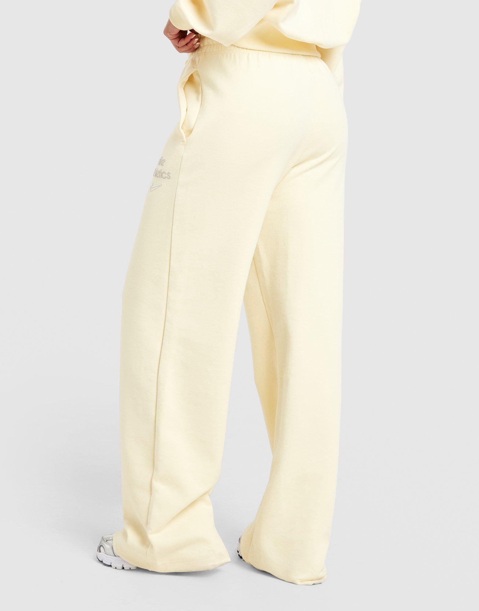 Nike Nohavice  W Nk Phnx Flc Hr Wide Leg Gls